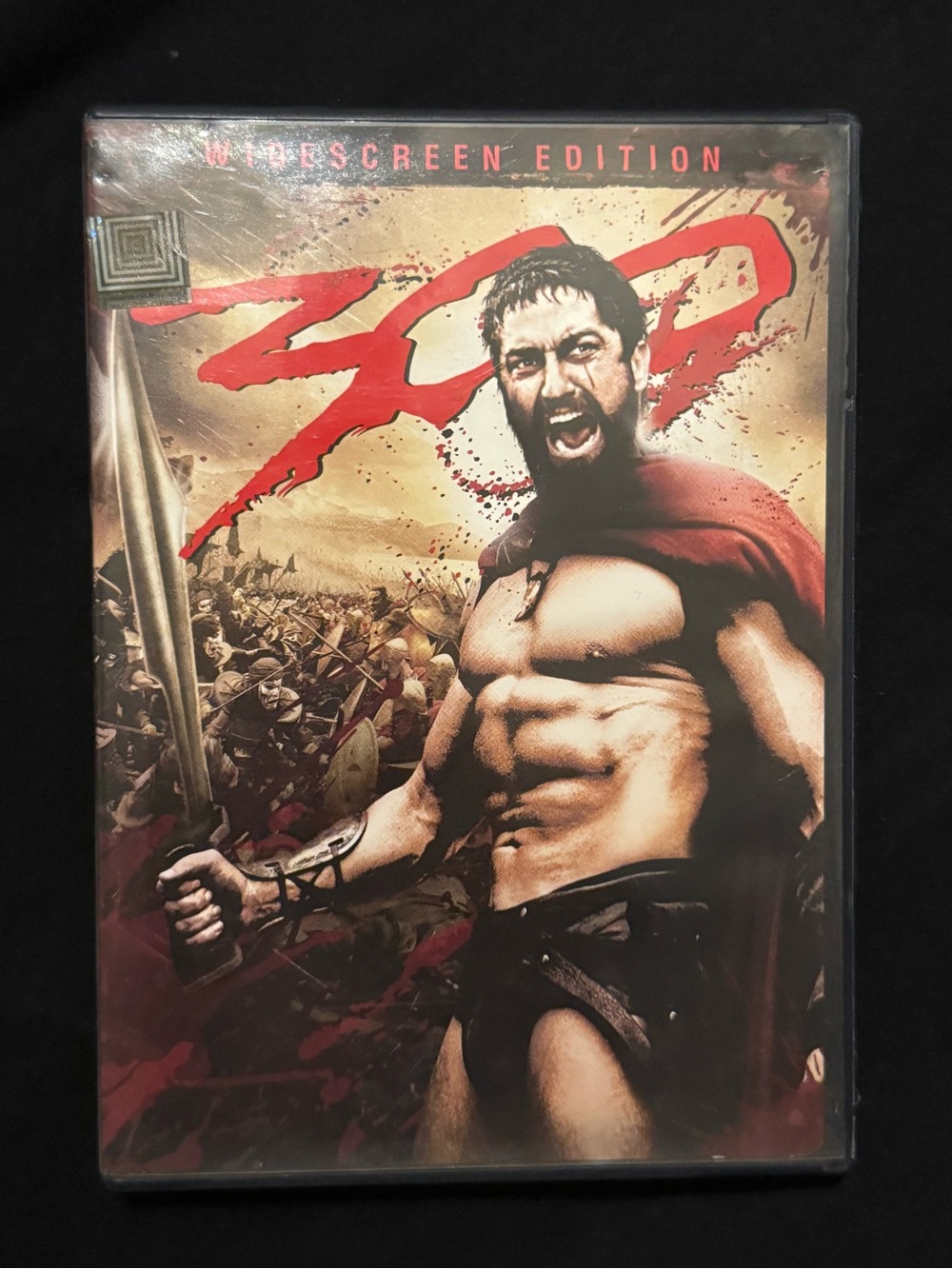 300 Widescreen Edition DVD - Red, Gold, Black Cover